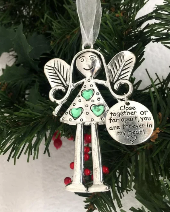 Crazy Beautiful Friends Forever - Angel Ornament Christmas Gift