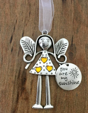 Crazy Beautiful Friends Forever - Angel Ornament Christmas Gift