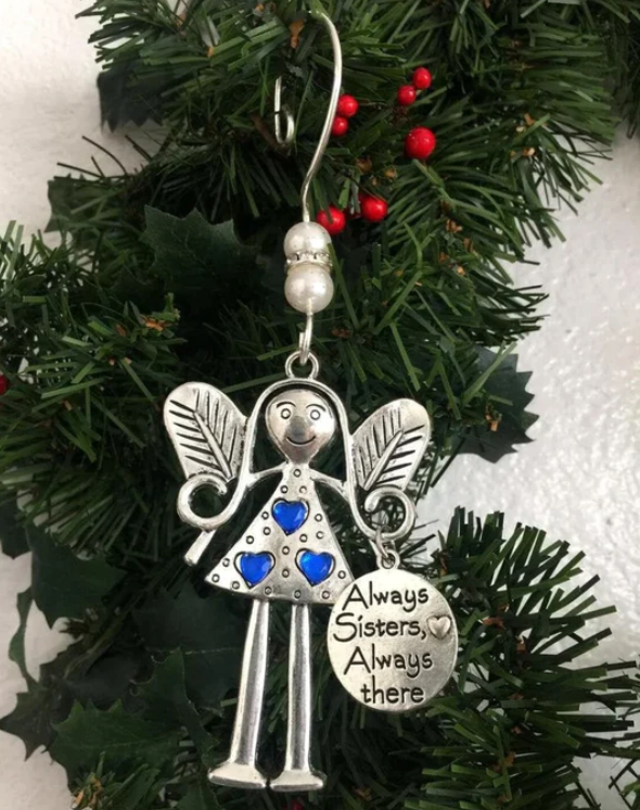 Crazy Beautiful Friends Forever - Angel Ornament Christmas Gift